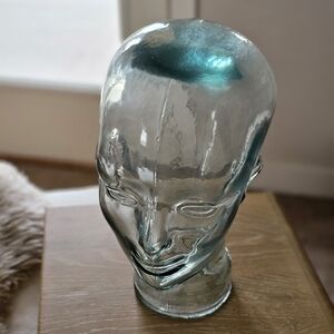 Glass Mannequin Display Head